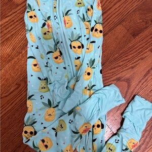 Little sleepies Pineapple Jams zippy